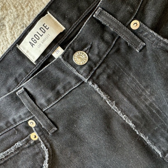 AGOLDE Cherie High Rise Straight - Picture 4 of 5